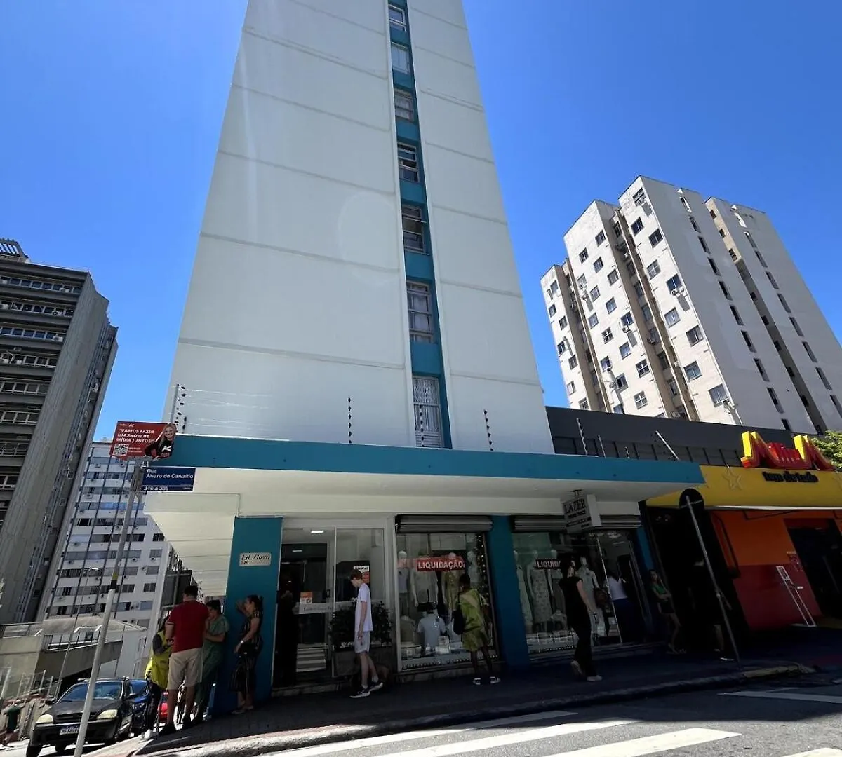 Florianópolis Apartamento De Dois Quartos No Centro 0*,